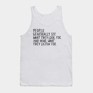 People Tank Top